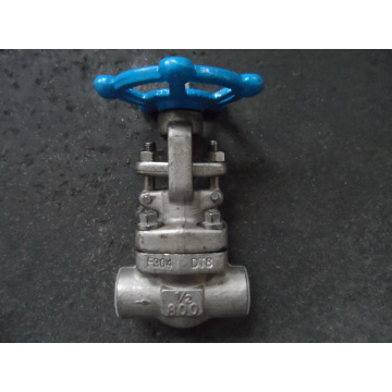 1/2 in Gate Valve Forged Steel F304 Cl800